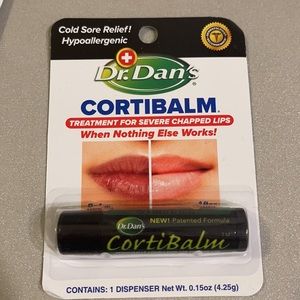 Dr. Dan's CortiBalm Lip Balm, 0.14 OZ